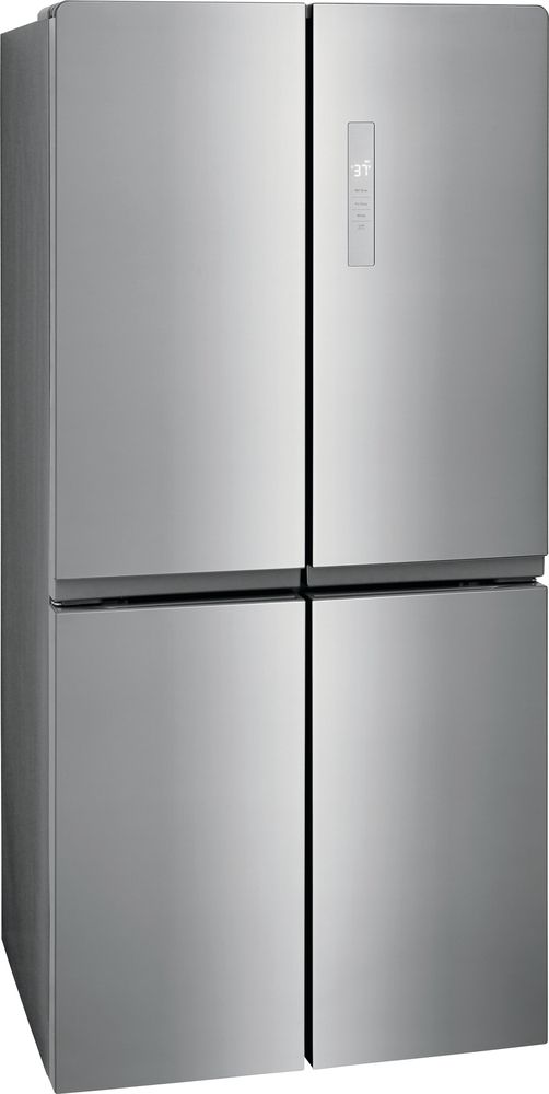 Frigidaire® 17.4 Cu. Ft. Brushed Steel Counter-Depth French Door Refrigerator 1