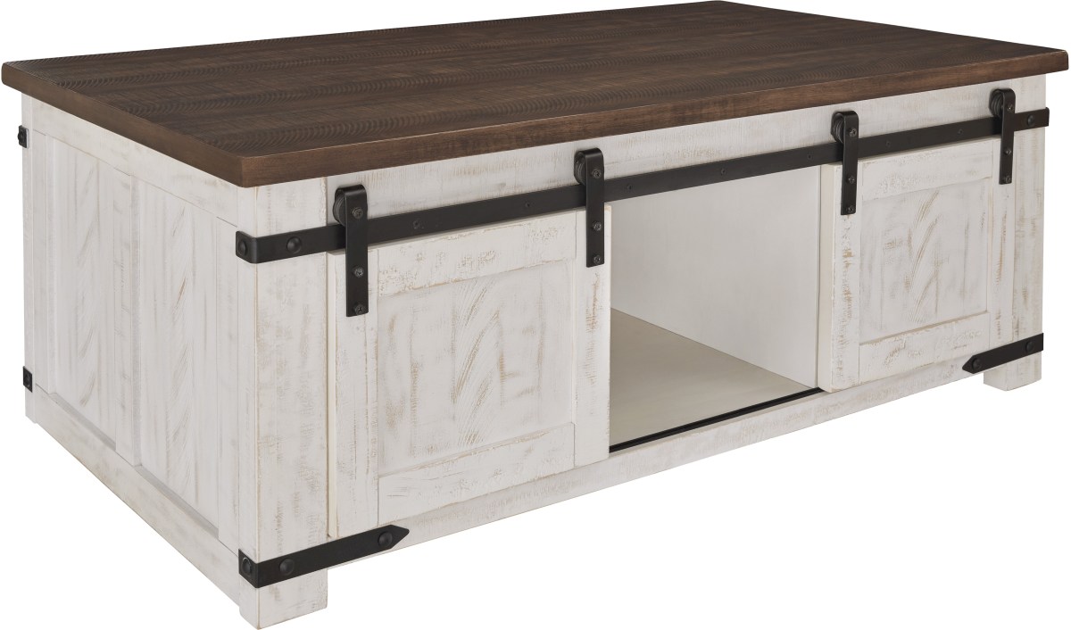 Signature Design by Ashley® Wystfield White/Brown Coffee Table