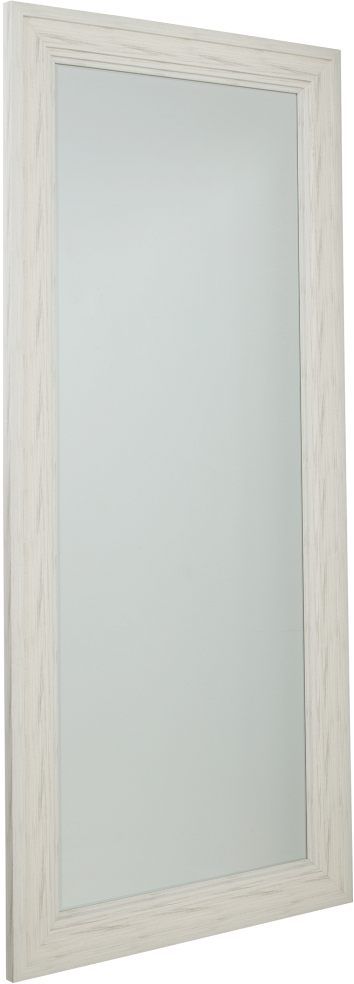 Signature Design by Ashley® Jacee Antique White Floor Mirror 1