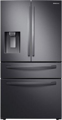 Samsung 27.8 Cu. Ft. Fingerprint Resistant Black Stainless Steel French Door Refrigerator