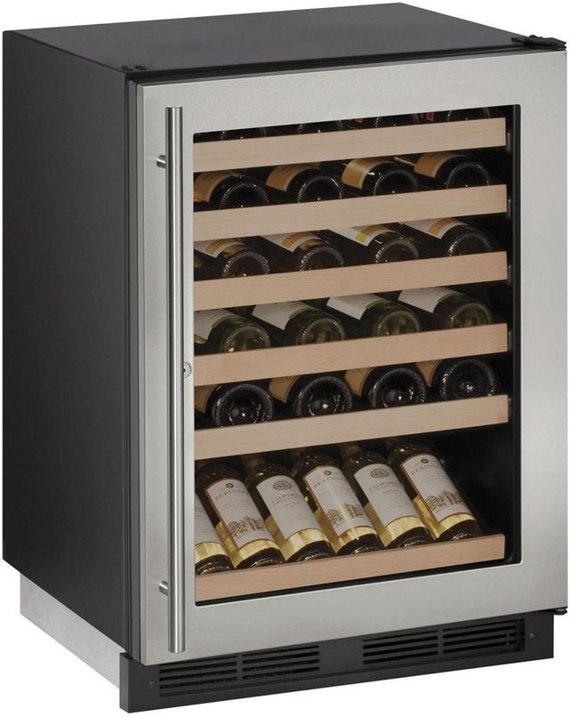 U-Line® 1000 Series 24" Stainless Steel Wine Captain® Wine Cooler