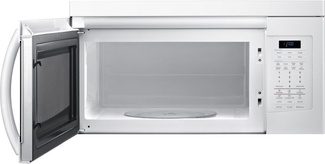 Samsung 1.7 Cu. Ft. White Over The Range Microwave 1
