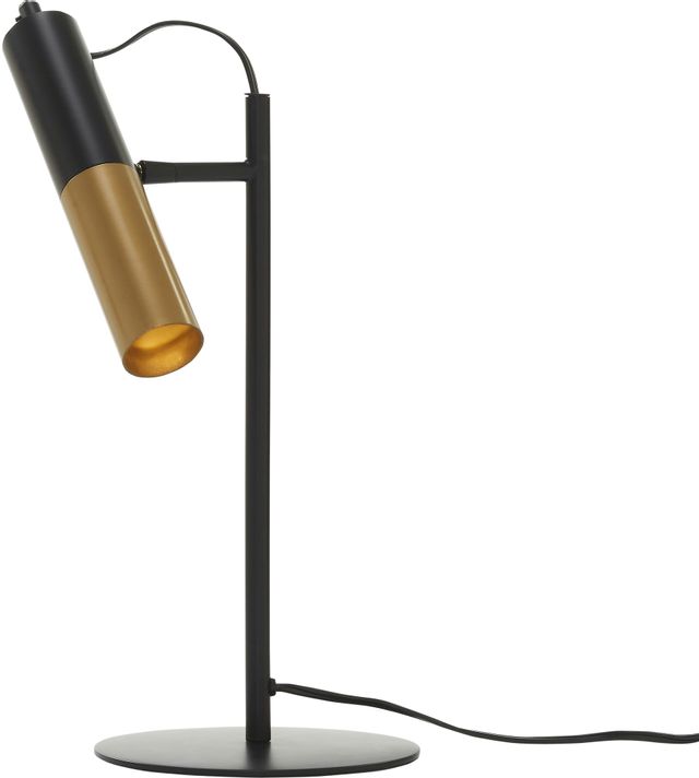 Renwil® Sinope Black/Antique Brass Lamp 1
