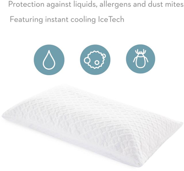 Malouf® Tite® Five 5ided® IceTech™ King Pillow Protector 7