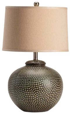 Crestview Collection Graham Iron Taupe Table Lamp