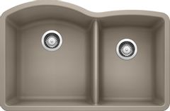 Blanco® Diamond™ Truffle Undermount Double Bowl Kitchen Sink