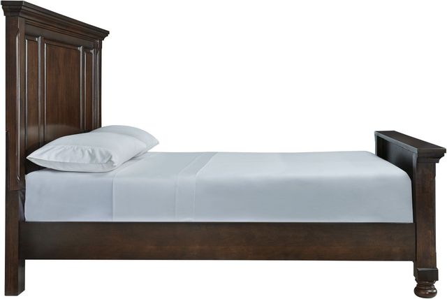 Très grand lit à panneaux de Millennium® by Ashley® Porter - Brun rustique 17