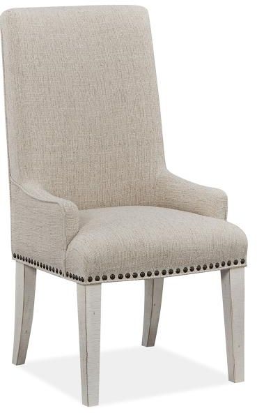 Magnussen Home® Bronwyn Alabaster 2 Count Upholstered Host Side Chairs