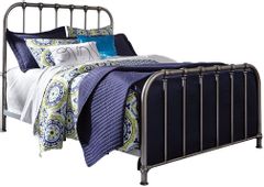 Signature Design by Ashley® Nashburg Silver Queen Metal Bed