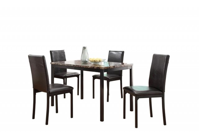 Homelegance® Tempe 5 Piece Dining Table Set 0