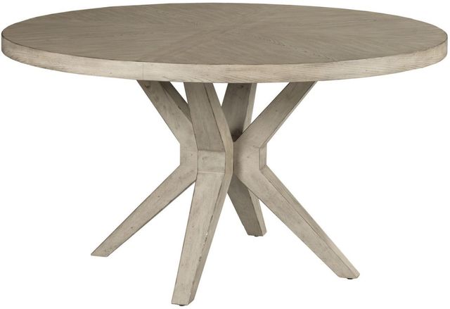 American Drew® West Fork Hardy Taupe Round Dining Table-0