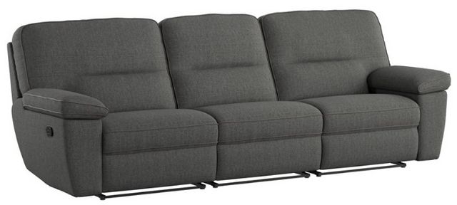 Emerald Home Alberta 3-Piece Charcoal Gray Reclining Sectional Sofa Set ...