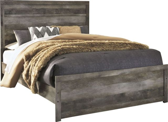 Signature Design by Ashley® Wynnlow 2-Piece Gray Queen Panel Bed Set-1