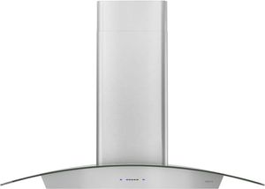 Zephyr Core Collection Ravenna 30" Stainless Steel with Clear Glass Wall Mounted Range Hood