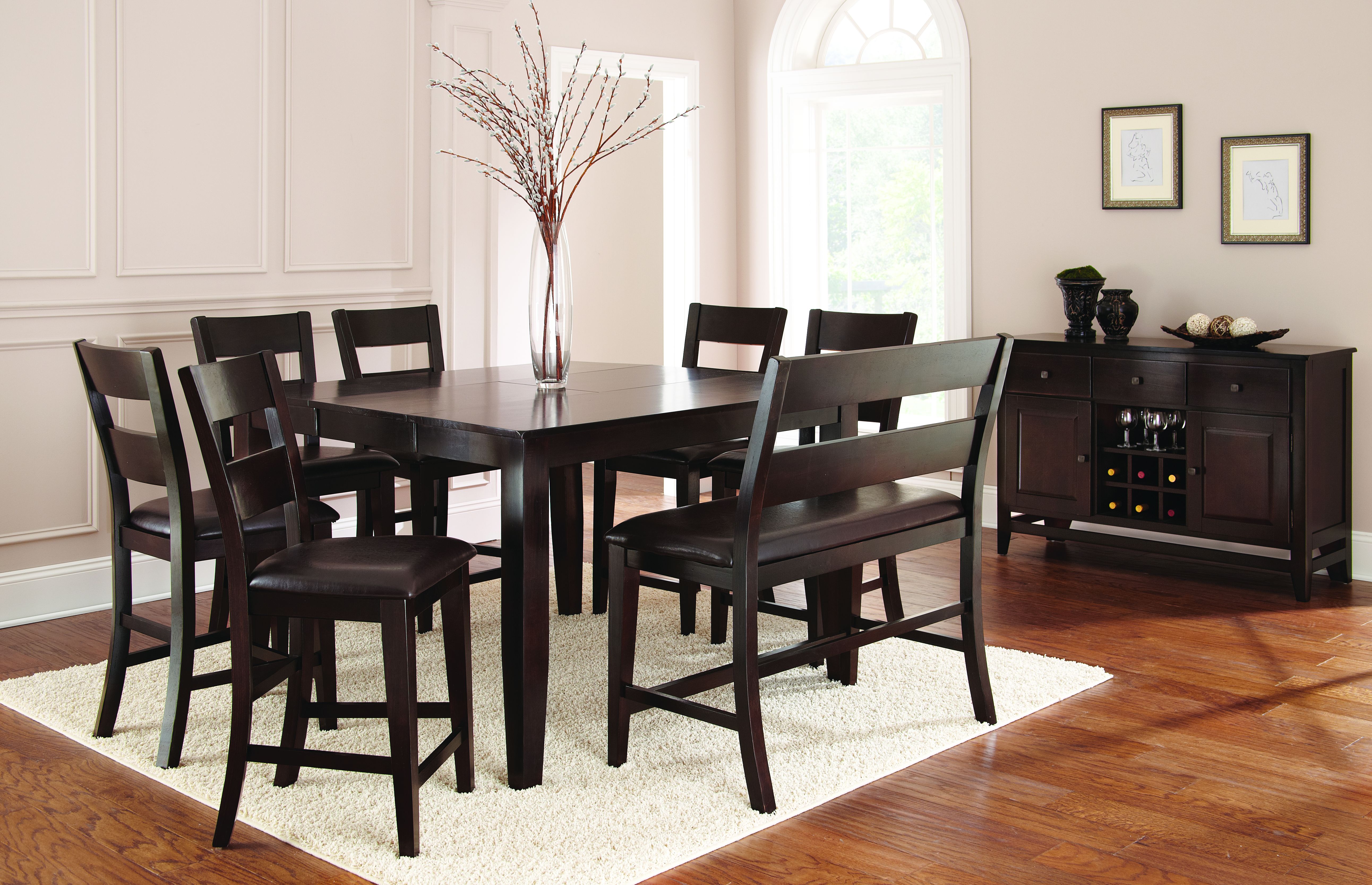 Steve Silver Co.® Victoria 8 Piece Counter Dining Set