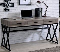 Furniture of America® Moers Gray/Sand Black Desk
