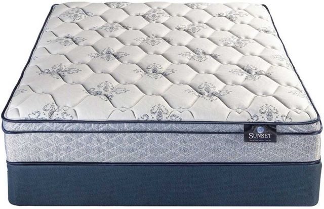Sunset Sleep Products Shooting Star Hybrid Plush Pillow Top Queen Mattress 17