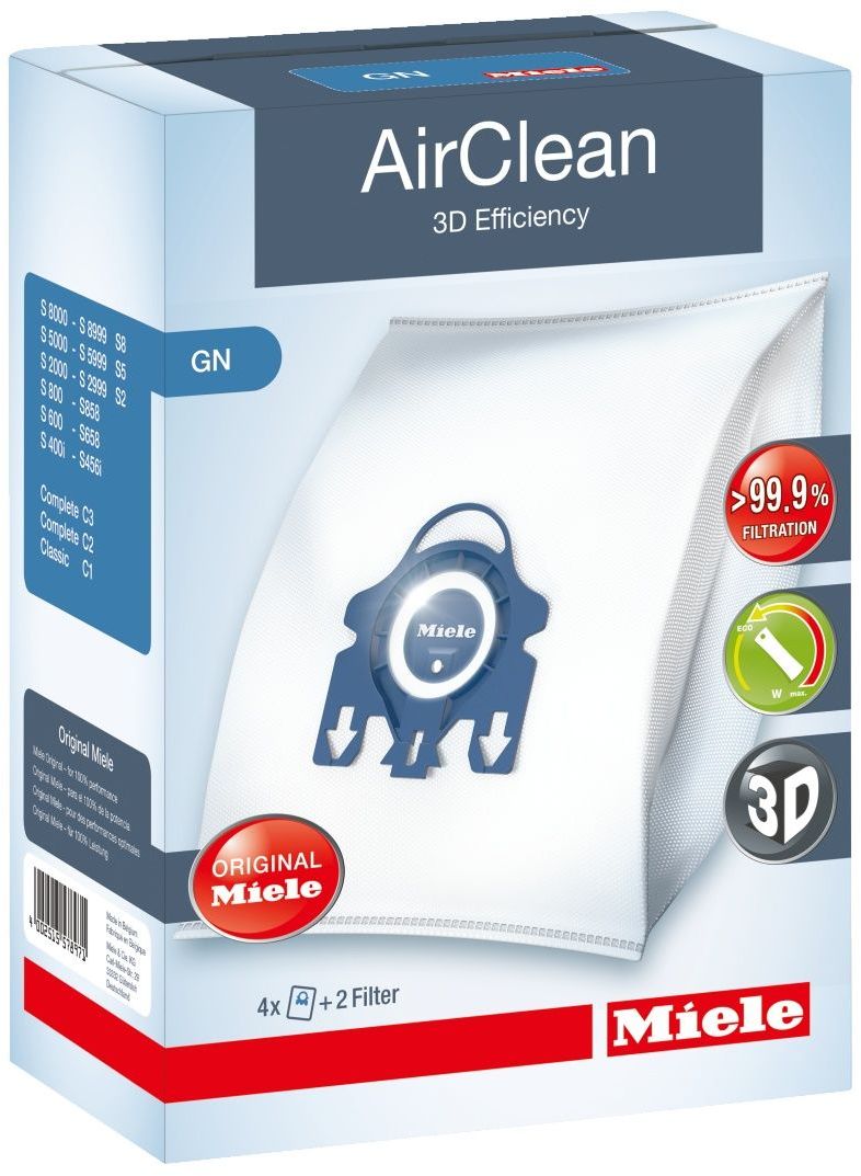 Miele Vacuum AirClean 3D Efficiency GN FilterBags™