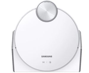 Samsung White Jet Bot AI+ Robot Vacuum with Object Recognition