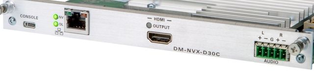 Crestron® DM NVX® 4K60 4:4:4 HDR Network AV Decoder Card 1