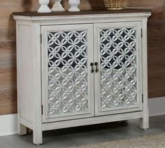 Liberty Furniture Westridge Wire Brushed Gray Accent Cabinet