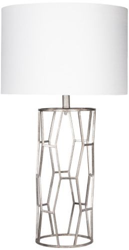 Surya Gavin Silver Table Lamp-0