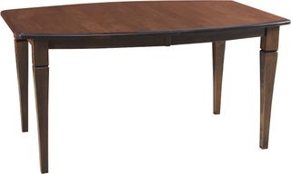 Archbold Furniture Amish Crafted 60" Boat Shaped Dining Table