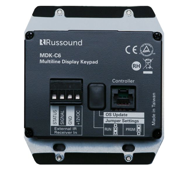 Russound® Multiline Display Keypad 2