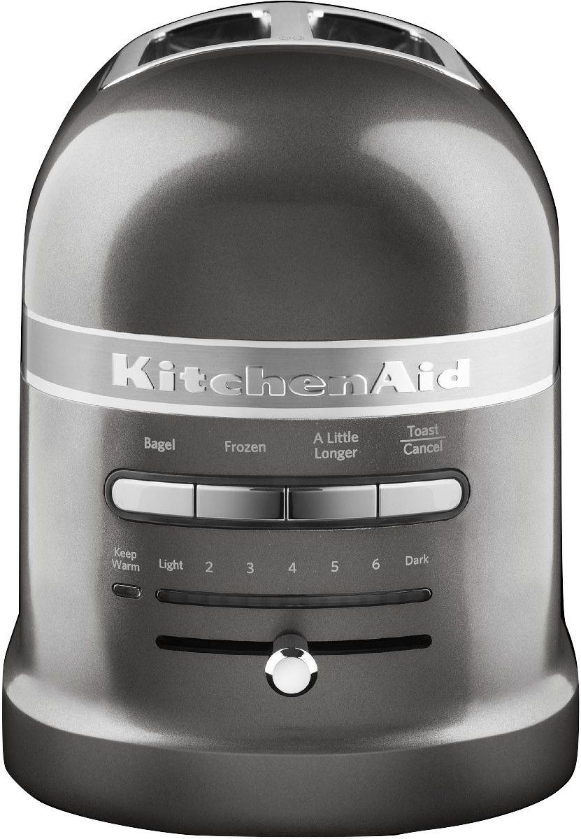 Skim specielt spejl KitchenAid® Pro Line® Series Medallion Silver Toaster | Home Goods Furniture