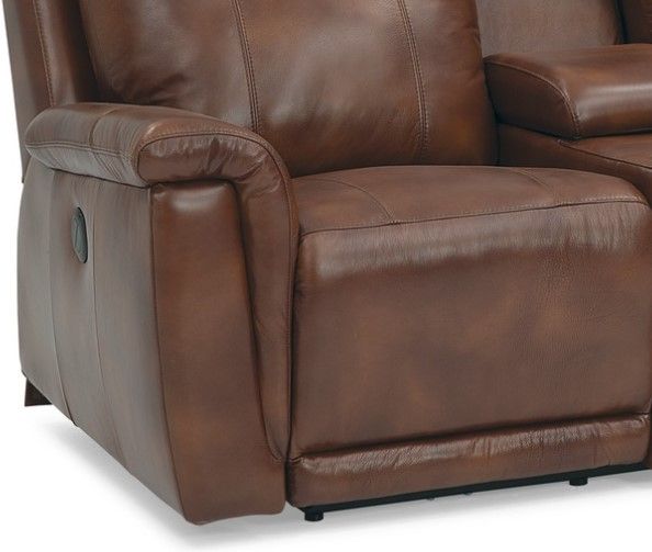 Palliser® Furniture Customizable Westpoint Power Reclining Loveseat with Console-1