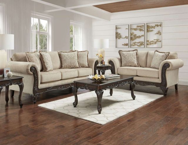 Affordable Furniture Emma Wheat Sofa-2