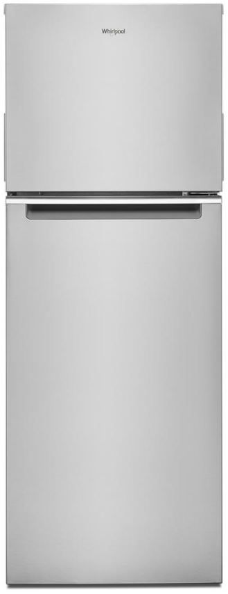 Whirlpool® 12.9 Cu. Ft. Fingerprint-Resistant Stainless Finish Top Freezer Refrigerator