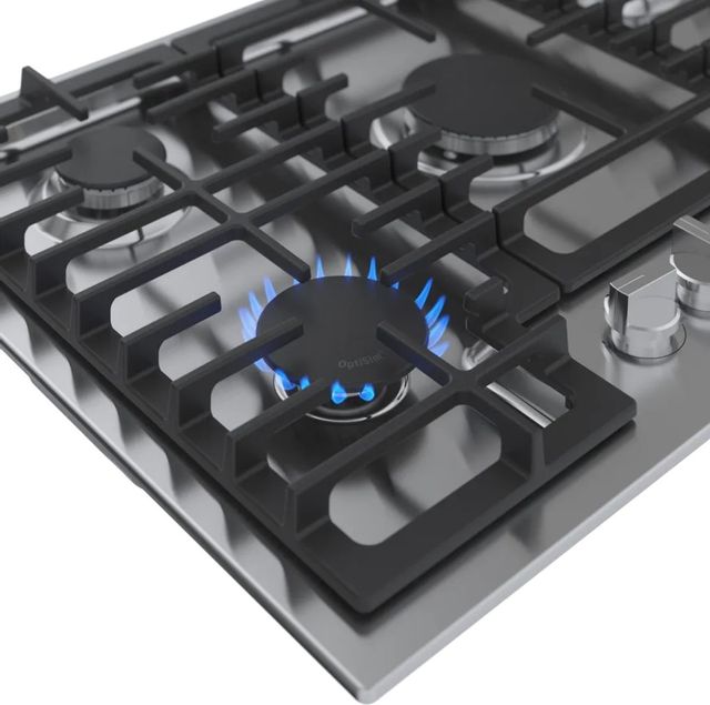 Bosch 500 Series 30" Stainless Steel Gas Cooktop 1