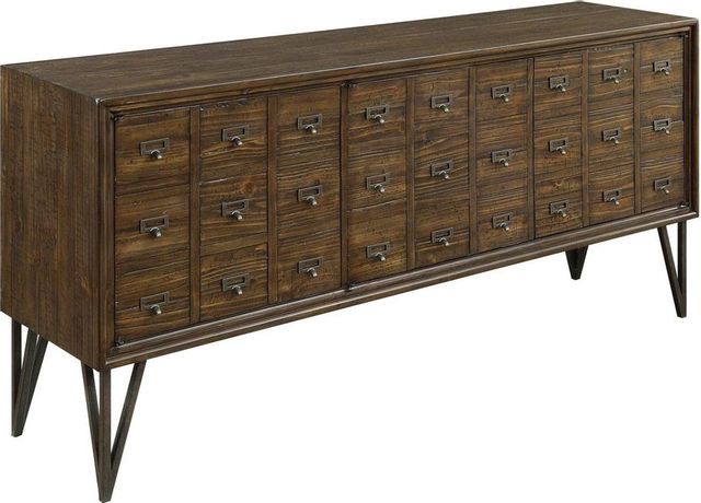 Coast2Coast Home™ Accents by Andy Stein Oxford Distressed Brown Credenza-0