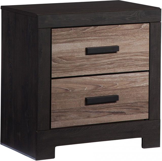 Signature Design by Ashley® Harlinton Charcoal/Warm Gray Nightstand