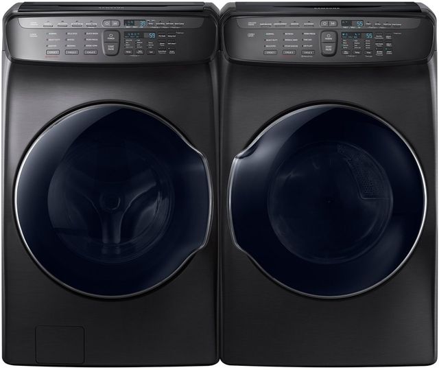 Samsung 7.5 Cu. Ft. Fingerprint Resistant Black Stainless Steel Gas Dryer 6
