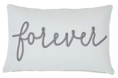Signature Design by Ashley® Forever Set of 4 White/Gray Pillow
