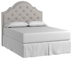 Bassett® Furniture Custom Upholstered Barcelona King Bonnet Headboard