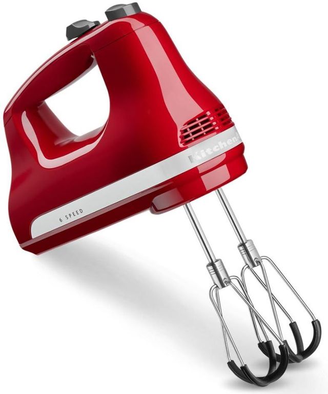 KitchenAid® 6 Speed Empire Red Hand Mixer