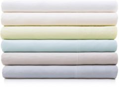 Malouf® Woven™ Rayon From Bamboo Ash Split Head Queen Bed Sheet