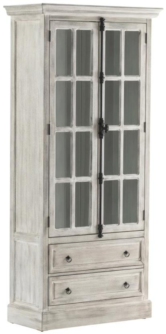 Crestview Collection Hudson Grey Curio Cabinet Big Sandy Superstore   53b44a33 5885 487b 953b 32d9ce41591e 