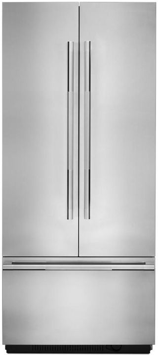 JennAir RISE™ 36" Stainless Steel Fully Integrated Built-In French Door Refrigerator Panel-Kit