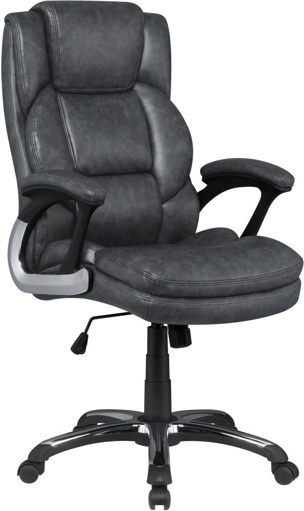 Coaster® Nerris Grey/Black Office Chair-1