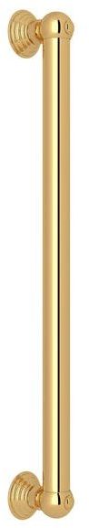 Rohl® Spa Collection 18" Italian Brass Decorative Grab Bar