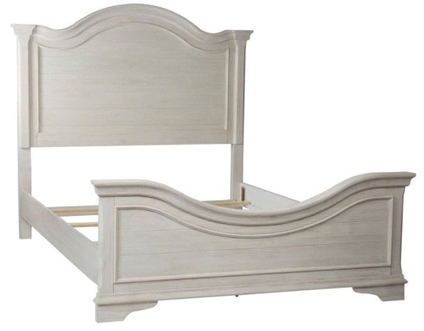 Liberty Furniture Bayside White California King Panel Bed 1