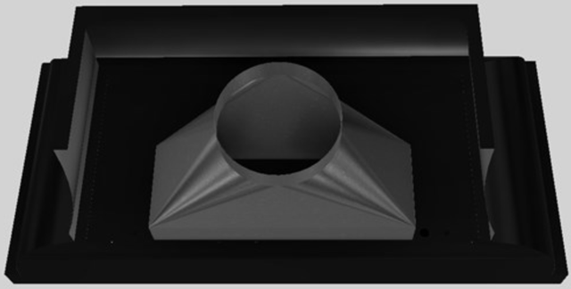 Vent-A-Hood® Designer Series 54" Black Wall Mounted Range Hood 5