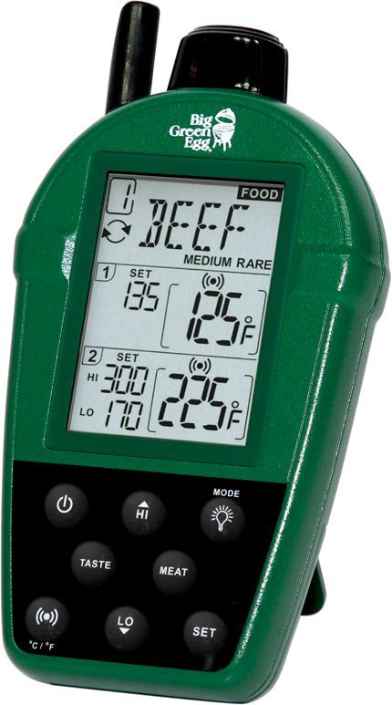 Big Green Egg® Temperature Gauge Dual Probe Wireless Thermometer 2