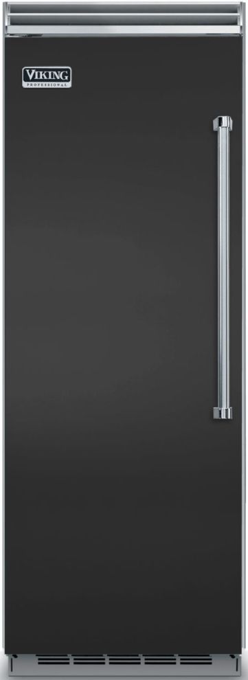 Viking® 5 Series 17.8 Cu. Ft. Cast Black Column Refrigerator