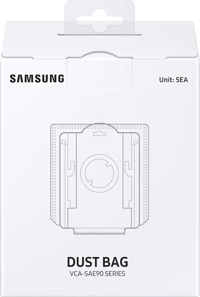 Samsung Set of 5 White Clean Station™ Dust Bags 1