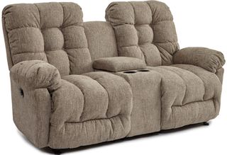 Best® Home Furnishings Everlasting Power Reclining Rocker Loveseat with Console and Tilt Headrest